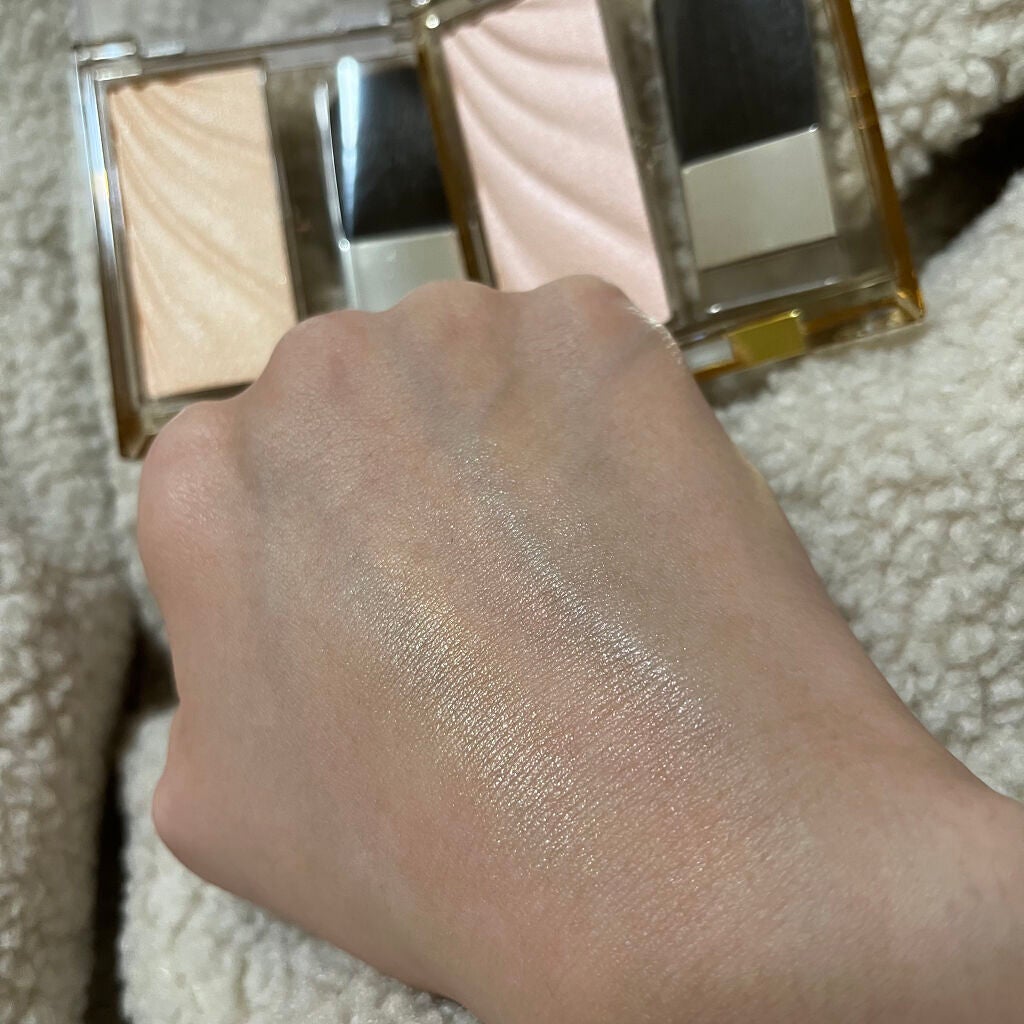 ドレープド シマーグロウ/excel/パウダーハイライトを使ったクチコミ(3枚目)