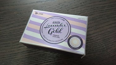 LAVENDER GOLD(ラベンダーゴールド)/OLENS/カラーコンタクトレンズを使ったクチコミ（3枚目）