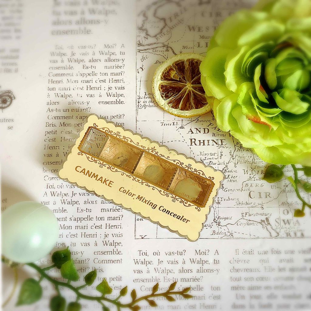 カラーミキシングコンシーラー/キャンメイク/パレットコンシーラーを使ったクチコミ（2枚目）