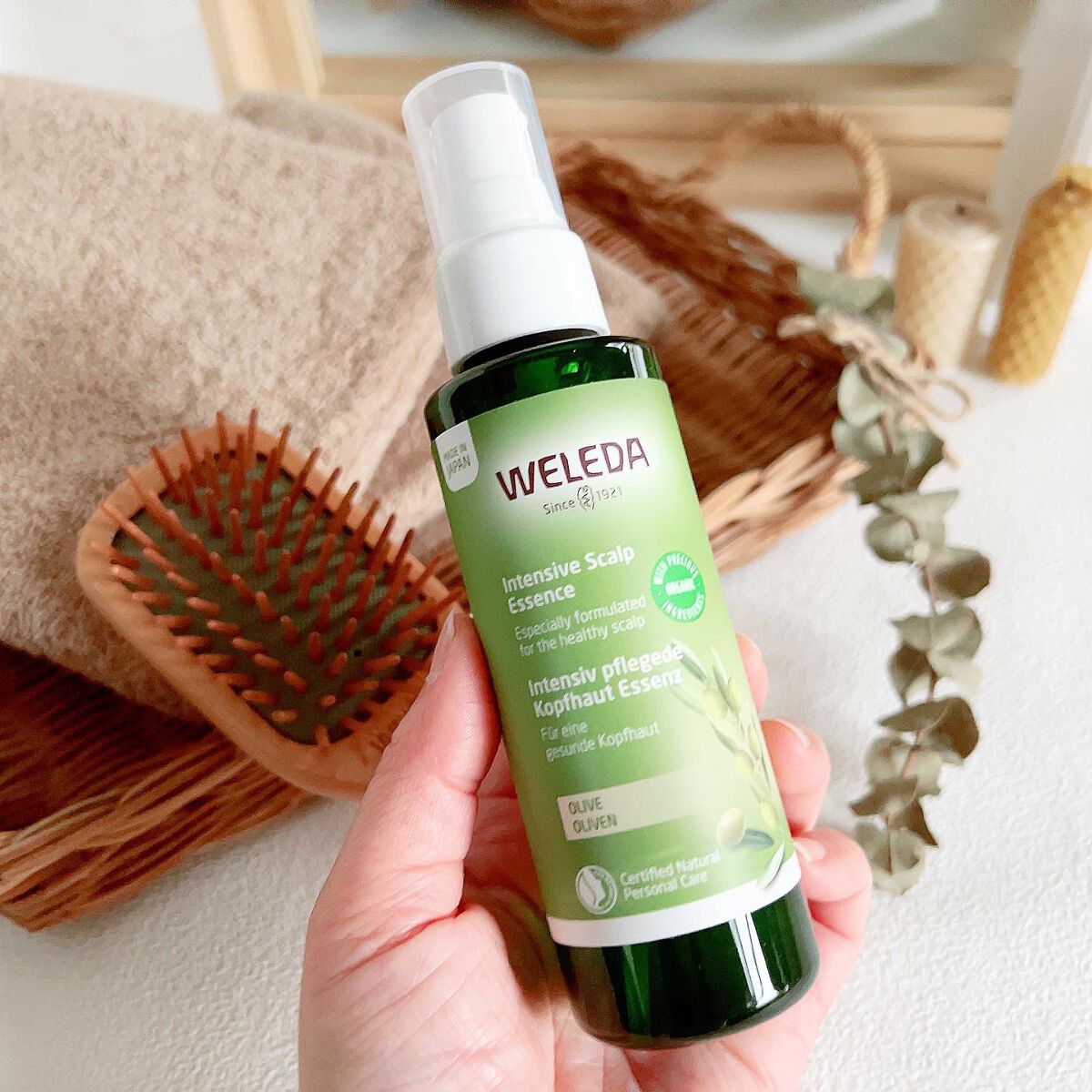 スカルプエッセンス /WELEDA/頭皮ローションを使ったクチコミ(2枚目)