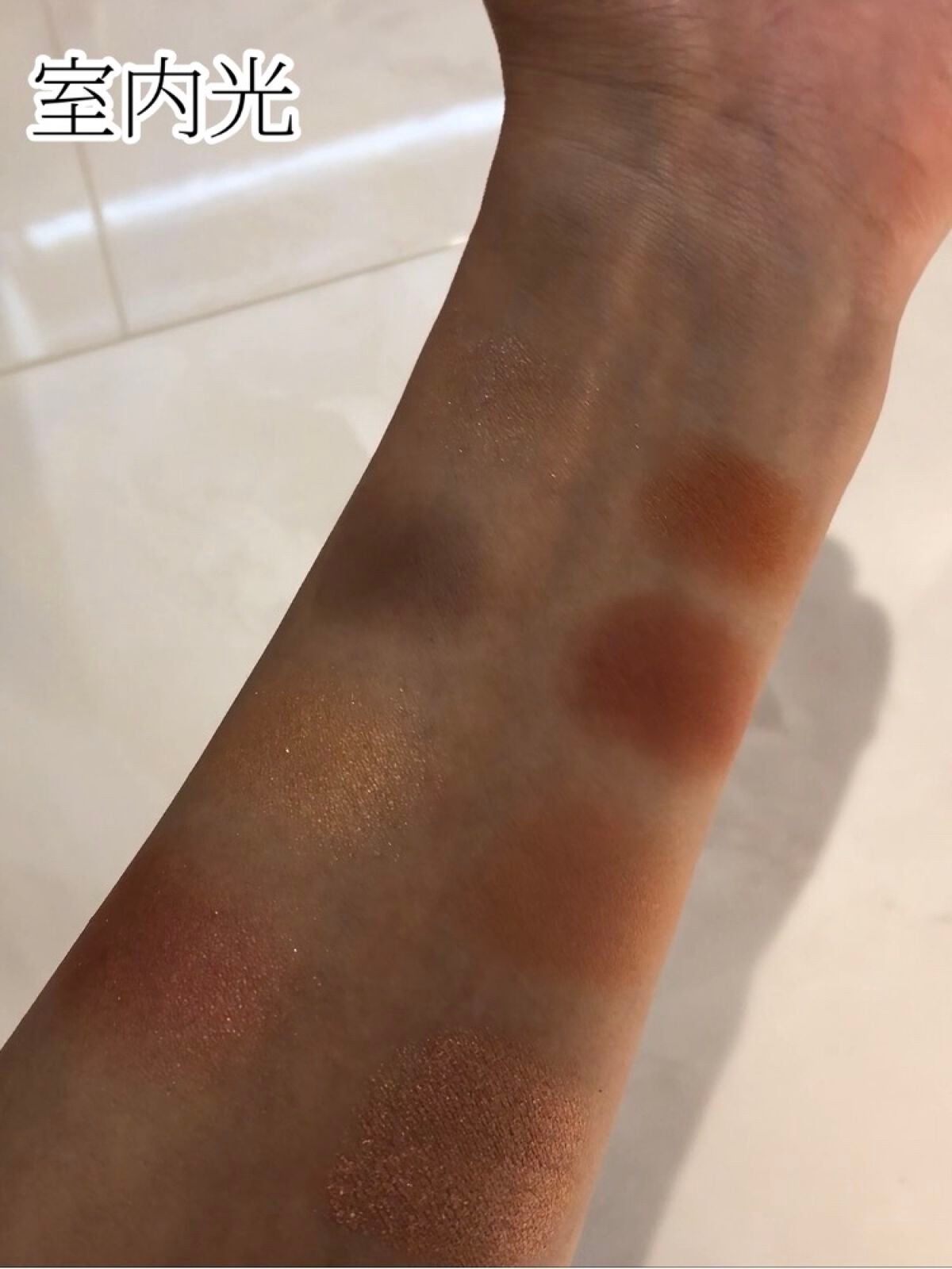 UR GLAM BLOOMING EYE COLOR PALETTE/U R GLAM/アイシャドウパレットを使ったクチコミ(4枚目)