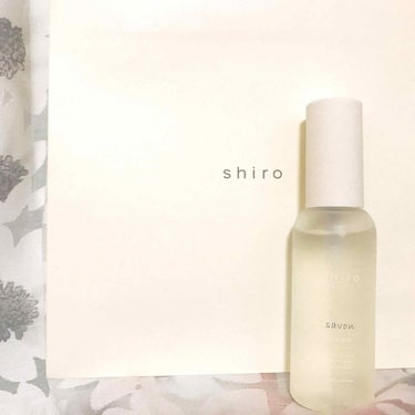 SHIRO サボン ヘアミストのクチコミ「《乾燥した髪に✨》

shiro
ヘアミスト   サボン

180ml  /  ¥2.700-.....」（1枚目）