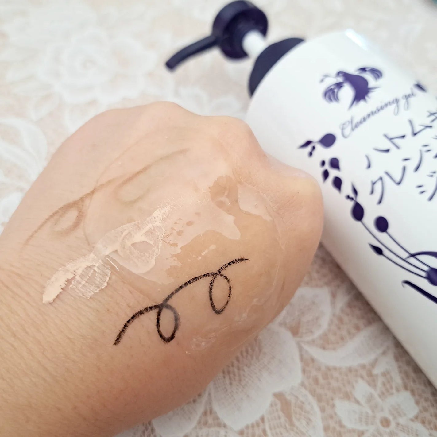 ハトムギクレンジングジェル/株式会社イヴ/クレンジングジェルを使ったクチコミ(3枚目)