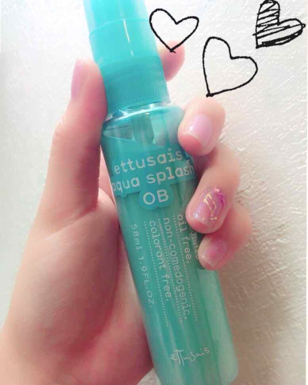 アクアスプラッシュ OB N/ettusais/ミスト状化粧水を使ったクチコミ（1枚目）