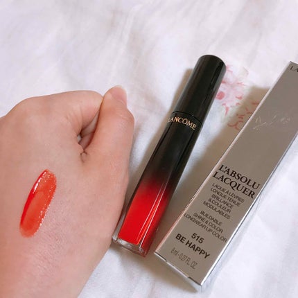 ラプソリュ ラッカー/LANCOME/口紅を使ったクチコミ(2枚目)