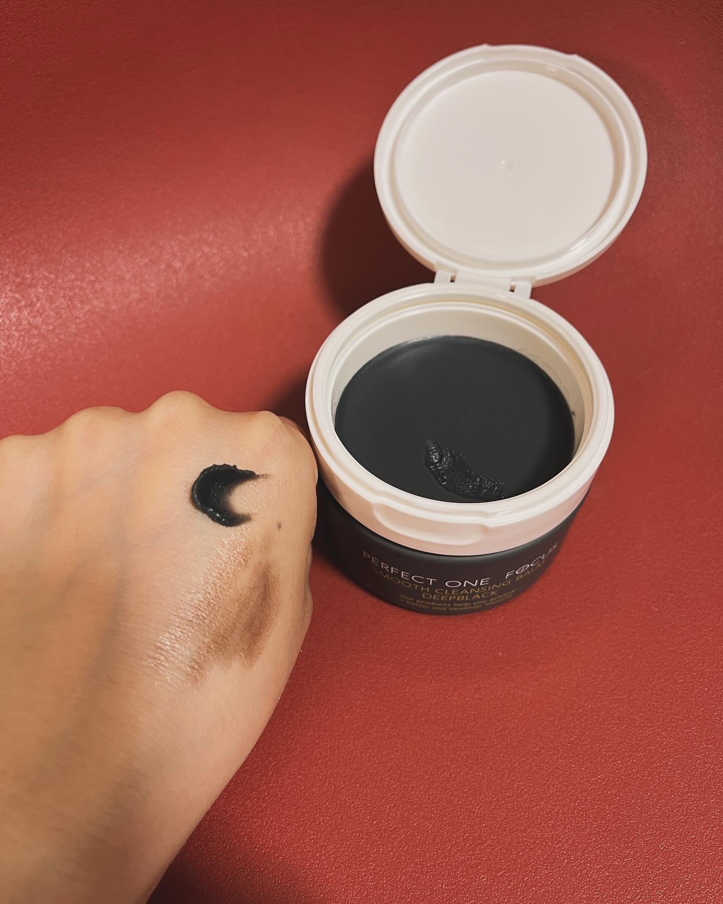 パーフェクトワンフォーカス スムースクレンジングバーム ディープブラック/PERFECT ONE  FOCUS/クレンジングバームを使ったクチコミ（3枚目）