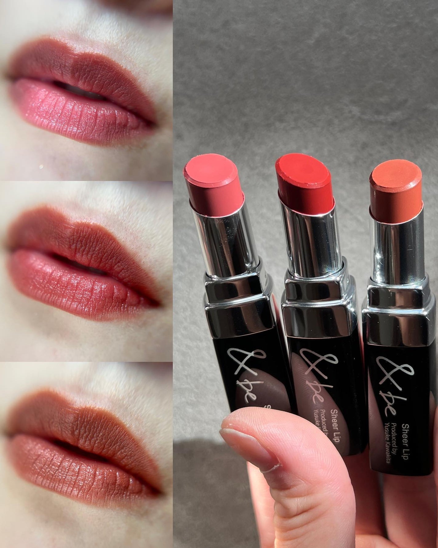 &be シアーリップ/&be/口紅を使ったクチコミ(1枚目)