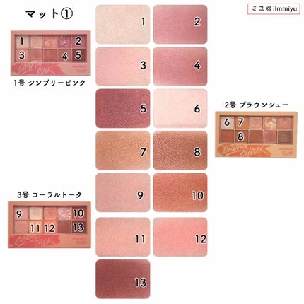 プロ アイ パレット/CLIO/アイシャドウパレットを使ったクチコミ(3枚目)