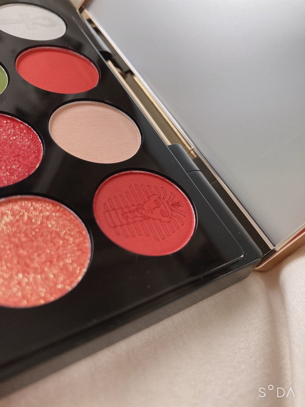 大英博物館 エジプトシリーズ アイシャドウパレット/ZEESEA/アイシャドウパレットを使ったクチコミ(8枚目)