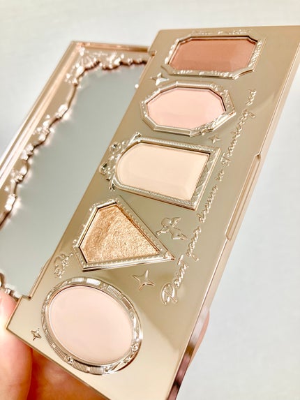 ストロベリーロココ アイシャドウパレット/FlowerKnows/アイシャドウパレットを使ったクチコミ(5枚目)