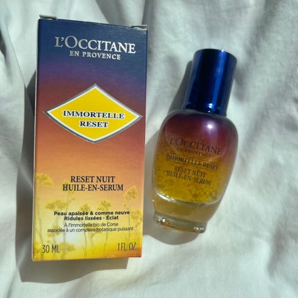 イモーテル オーバーナイトリセットセラム/L'OCCITANE/美容液を使ったクチコミ(1枚目)