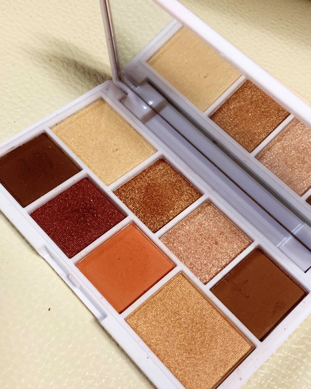 ミニチョコレートアイシャドウパレット/MAKEUP REVOLUTION/アイシャドウパレットを使ったクチコミ（1枚目）