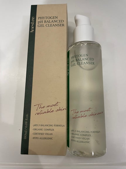 フィトジェン 弱酸性 バランス ジェル クレンザー/Anestee/洗顔フォームを使ったクチコミ(1枚目)