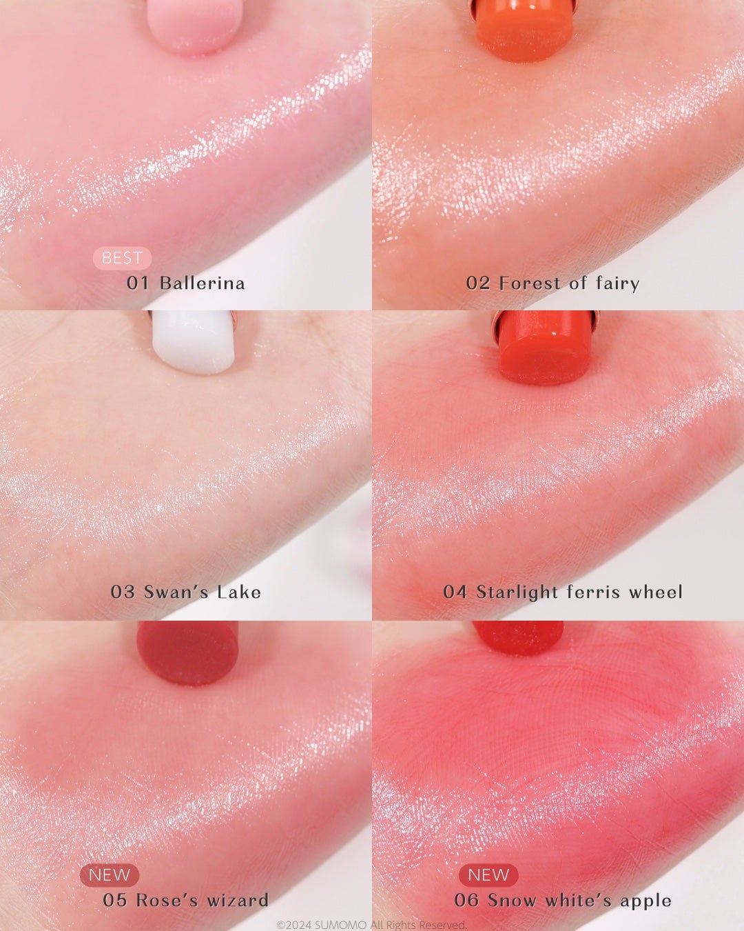 SUMOMO on LIPS 「まるでスノーボール🩵❄️キラキラなパケがかわいいバームリップを..」(3枚目)