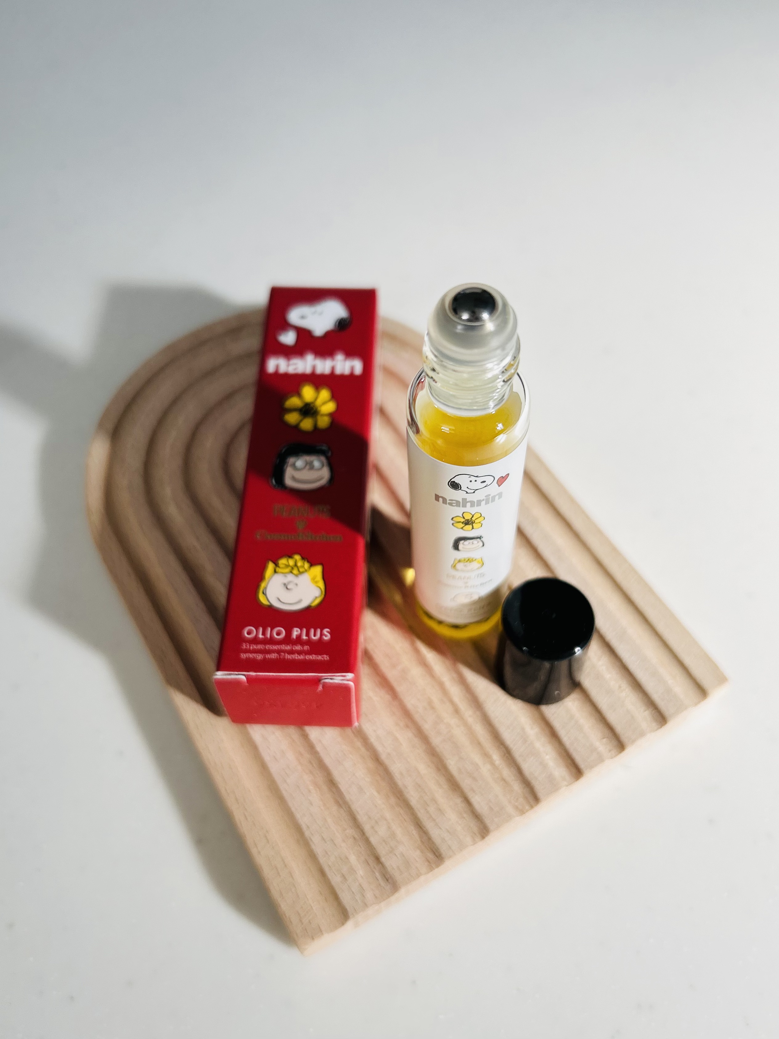 ハーブオイル33+7 ロールオン ピーナッツ限定デザイン/nahrin/アロマオイルを使ったクチコミ（2枚目）