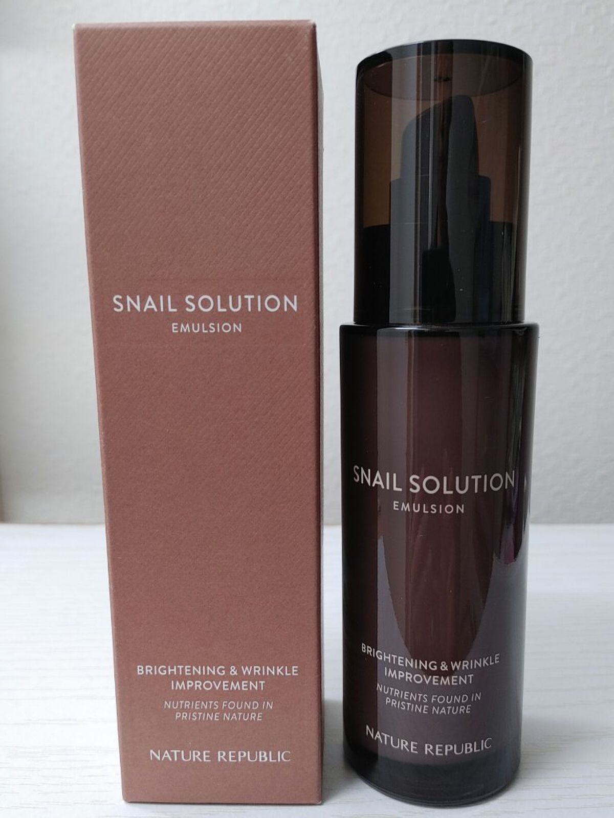 スネイルソリューションエマルジョン 乳液/ネイチャーリパブリック/乳液を使ったクチコミ(1枚目)