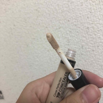 カバーパーフェクション チップコンシーラー/the SAEM/リキッドコンシーラーを使ったクチコミ(2枚目)