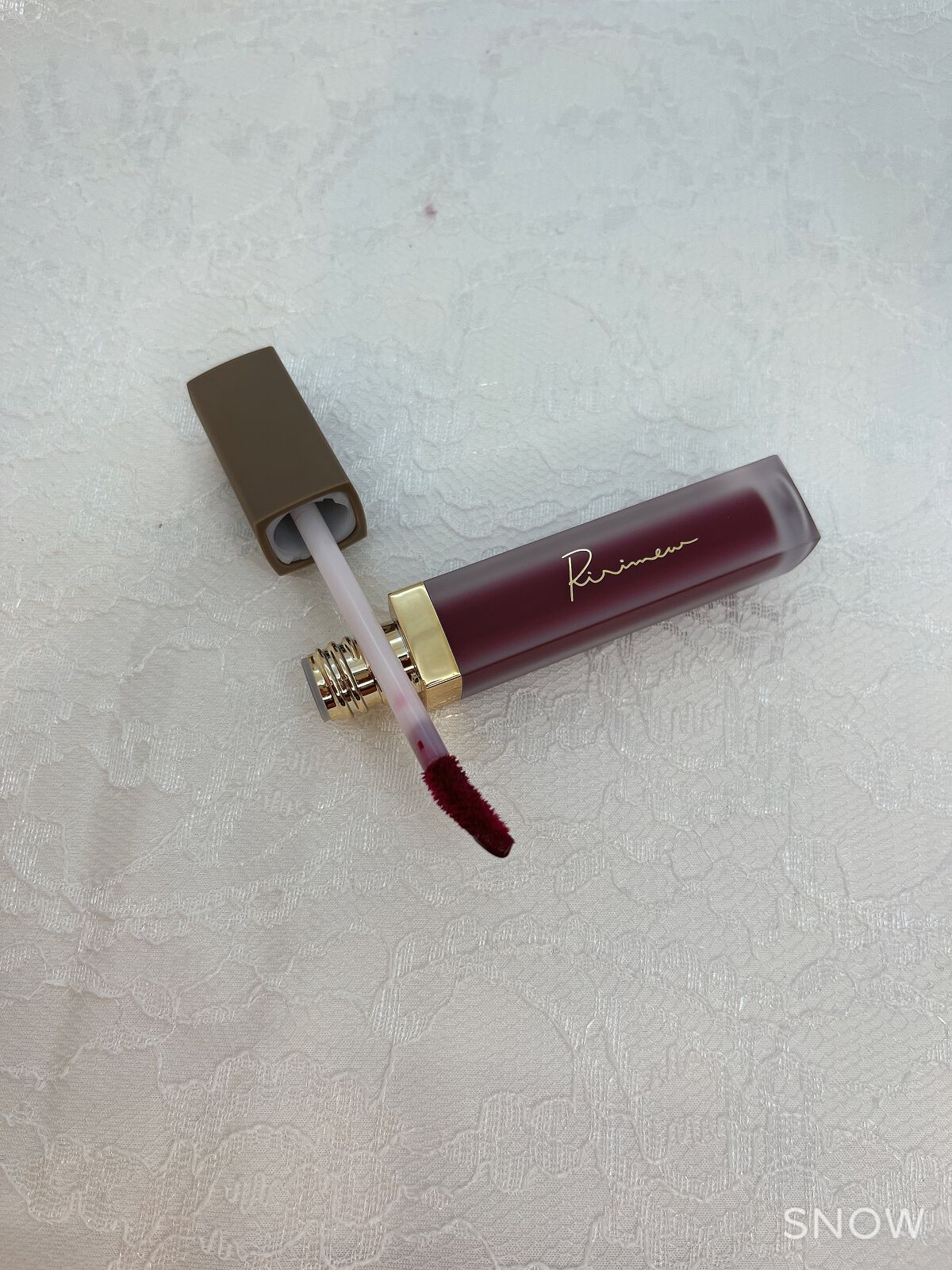 センシュアルフィックスティント/Ririmew/リップティントを使ったクチコミ（2枚目）