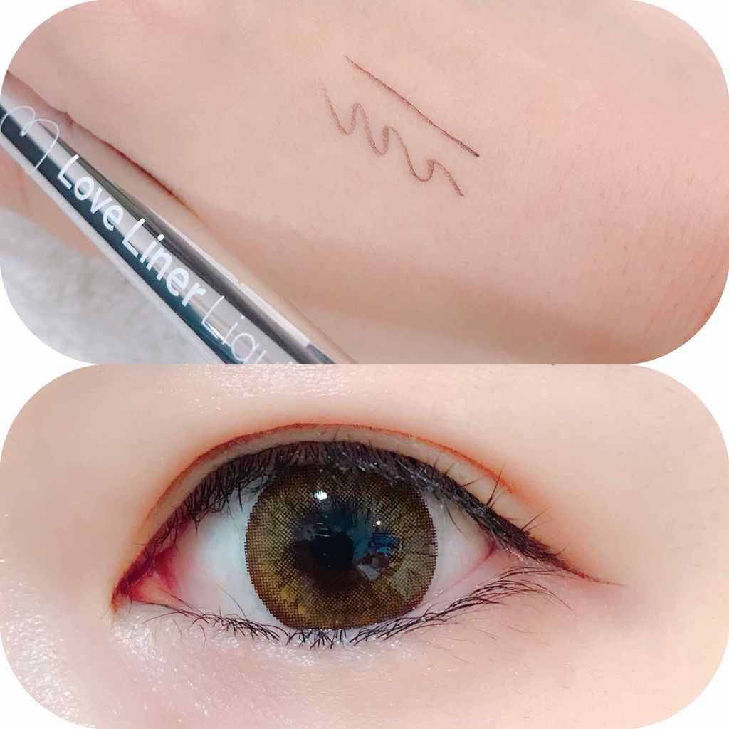 ラブ・ライナー リキッドアイライナーＲ３/ラブ・ライナー/リキッドアイライナーを使ったクチコミ（3枚目）