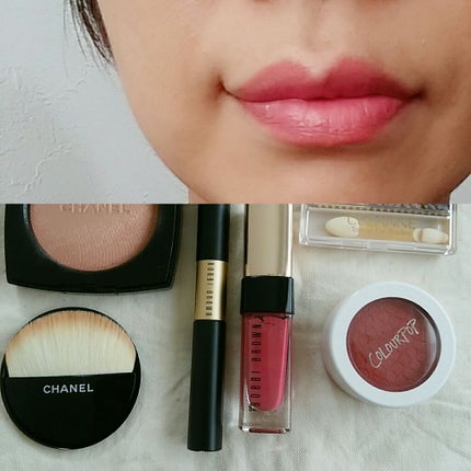 プードゥル ルミエール 30 ロージー ゴールド/CHANEL/パウダーハイライトを使ったクチコミ(3枚目)