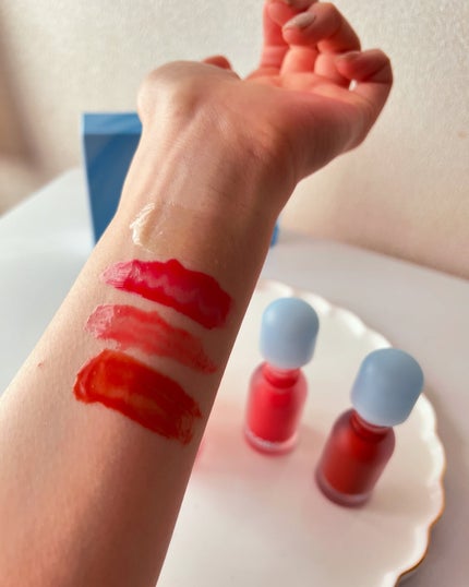 ジューシーベリープランピングリップオイル/TOCOBO/リップグロスを使ったクチコミ(4枚目)