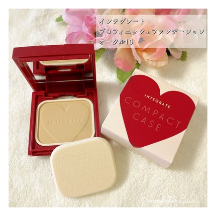 プロフィニッシュファンデーション/インテグレート/パウダーファンデーションを使ったクチコミ(1枚目)
