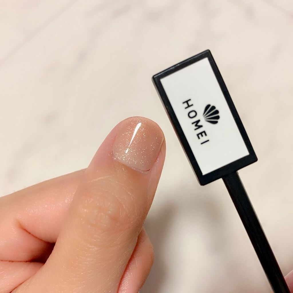マグネットトップジェル/HOMEI/ジェルネイルを使ったクチコミ（2枚目）