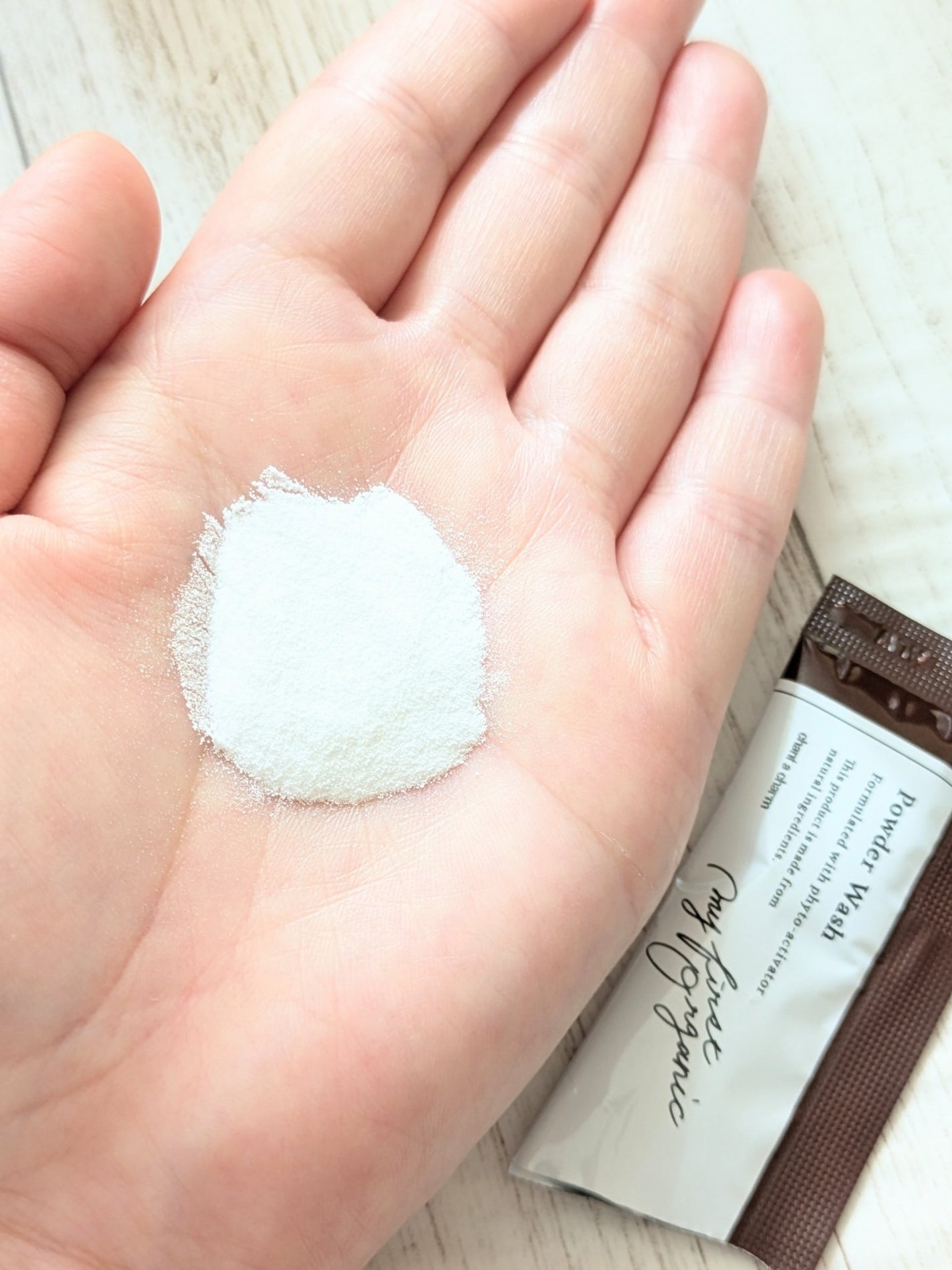 パウダーウォッシュ/chant a charm /洗顔パウダーを使ったクチコミ(2枚目)