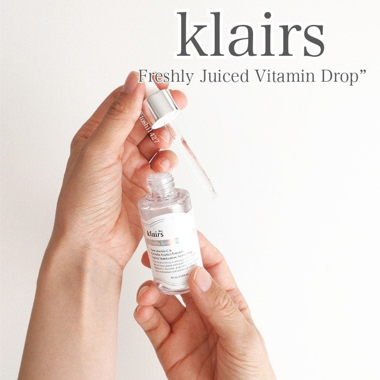 フレッシュリージュースドビタミンドロップ(35ml)/Klairs/美容液を使ったクチコミ(1枚目)