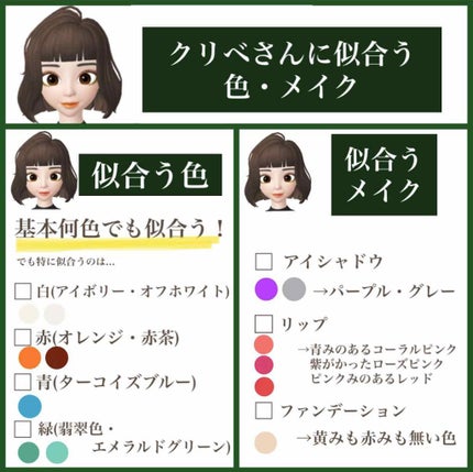 SAKURA on LIPS 「【イエベでもブルベでもない人必見!!】もしかしてグリーンベース..」(4枚目)