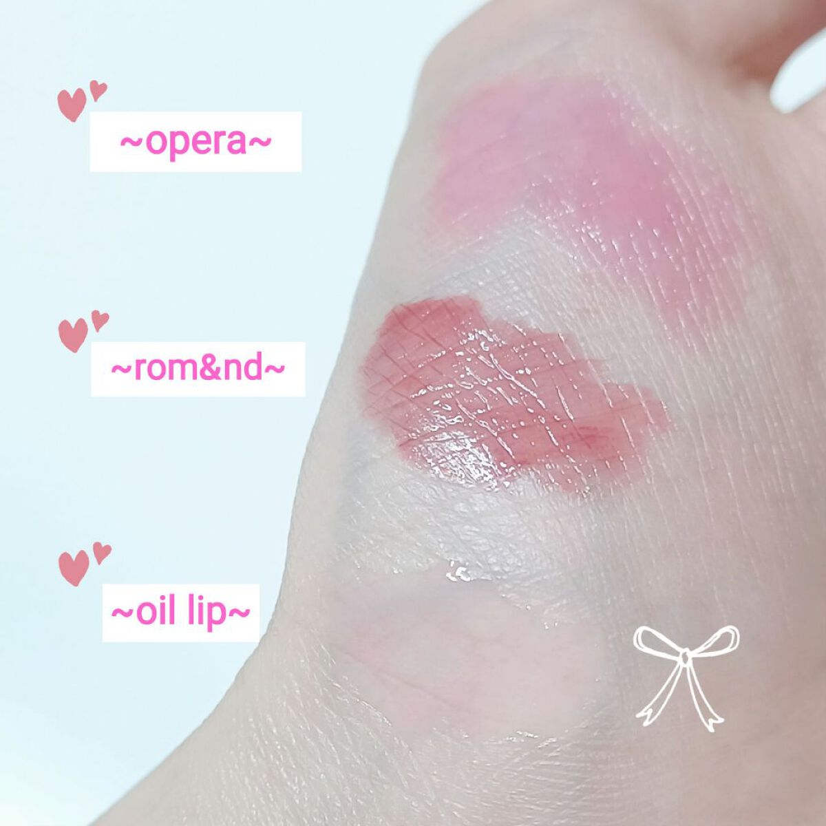 ジューシーラスティングティント/rom&nd/リップティントを使ったクチコミ（2枚目）