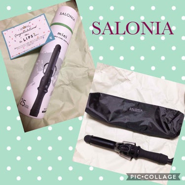 SALONIA ミニセラミックカールヘアアイロン/SALONIA/カールアイロンを使ったクチコミ（1枚目）