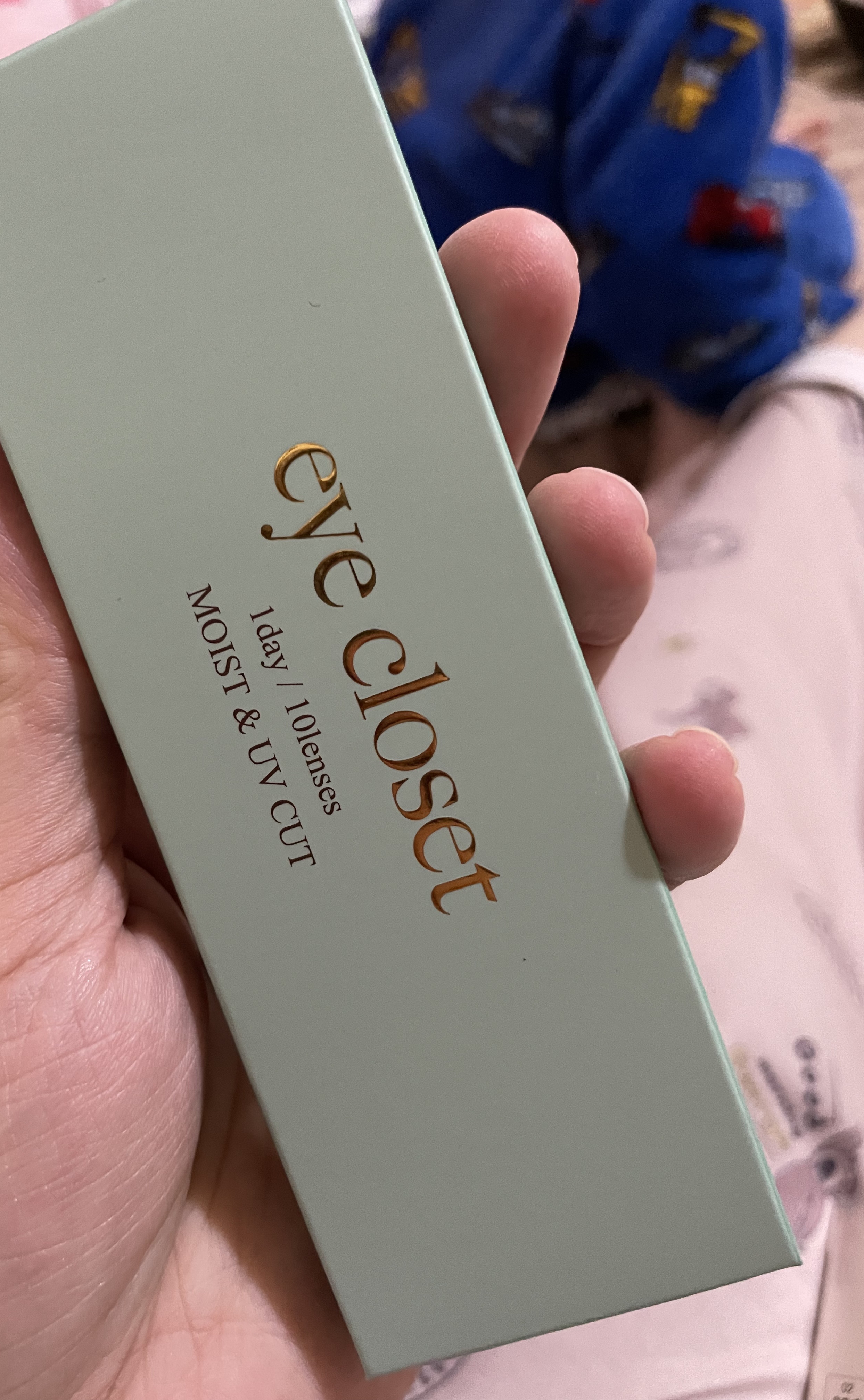 eye closet AQUA MOIST UV 1day/EYE CLOSET/ワンデー（１DAY）カラコンを使ったクチコミ（1枚目）