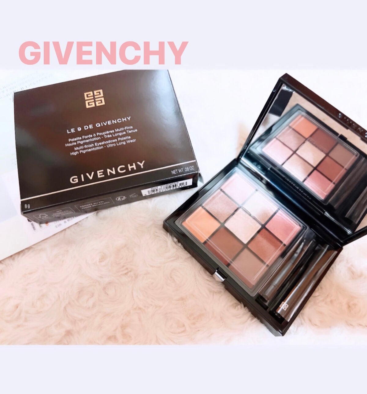 ル・ヌフ・ジバンシイ/GIVENCHY/アイシャドウパレットを使ったクチコミ(1枚目)