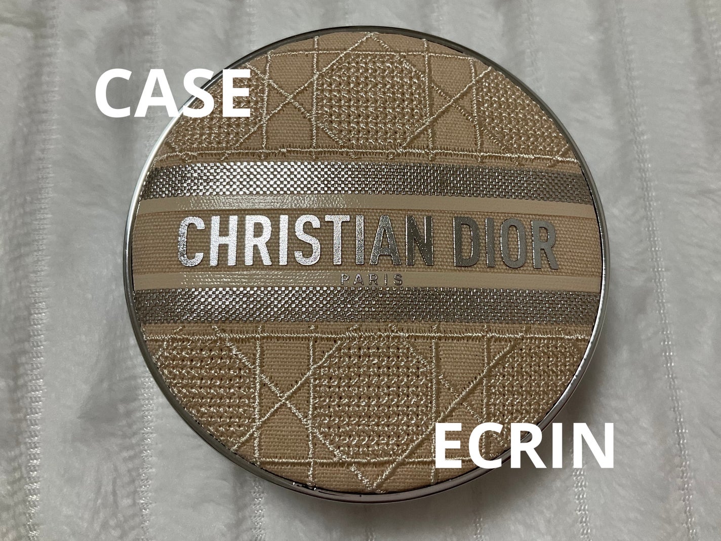 ディオールスキン フォーエヴァー クッション ケース(数量限定品)/Dior/その他化粧小物を使ったクチコミ(2枚目)