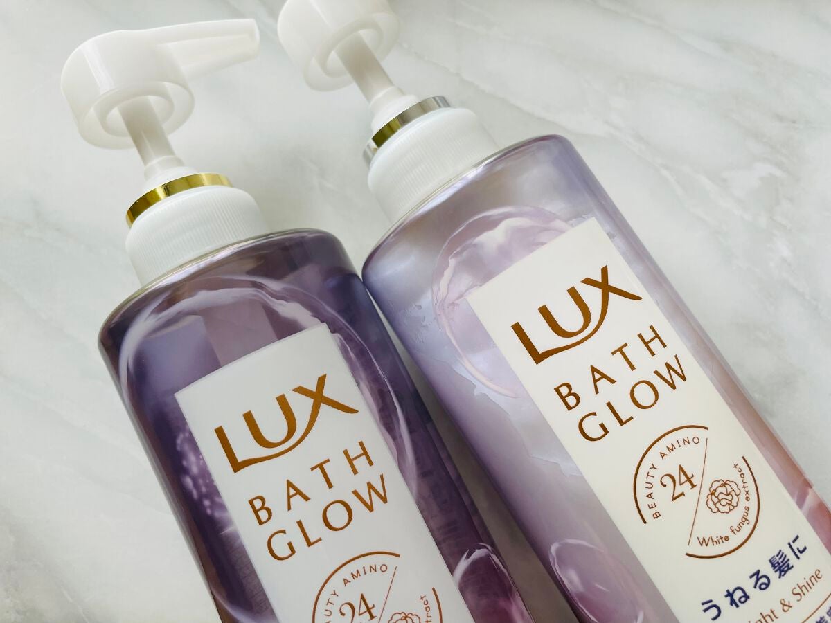 バスグロウ ストレート&シャイン シャンプー/トリートメント/LUX/市販シャンプーを使ったクチコミ(1枚目)