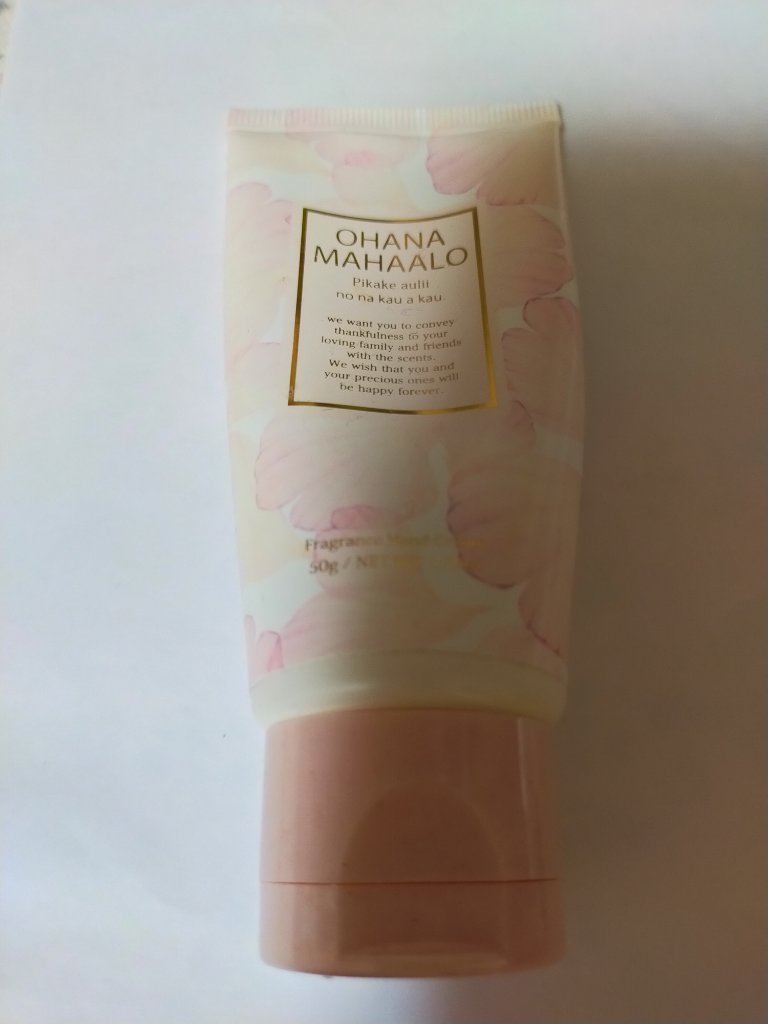 オハナ・マハロ フレグランス ハンドクリーム ピカケ アウリィ/OHANA MAHAALO/ハンドクリームを使ったクチコミ（1枚目）