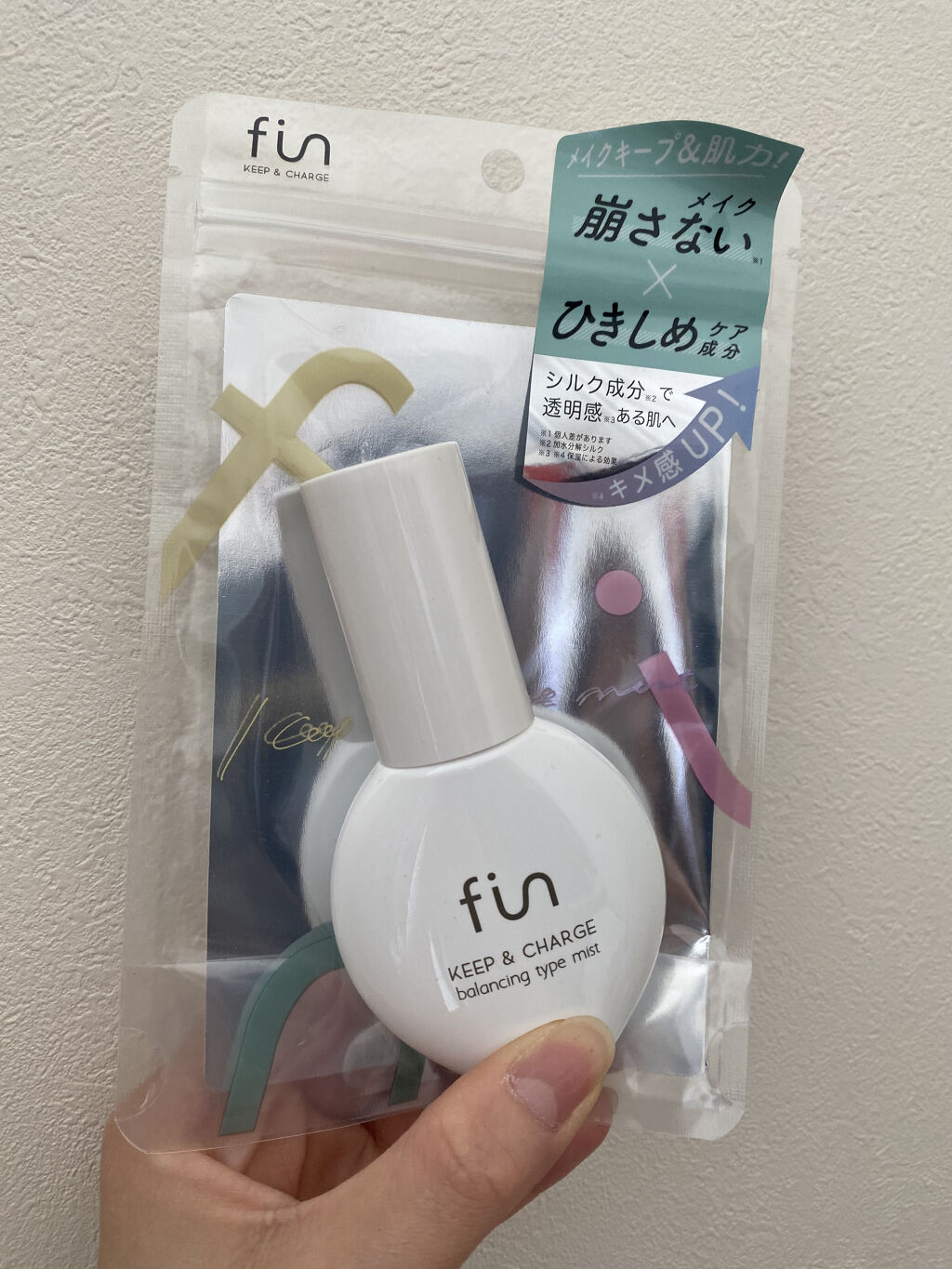 キープ＆チャージミスト バランシングタイプ/fin(フィン）/ミスト状化粧水を使ったクチコミ（1枚目）
