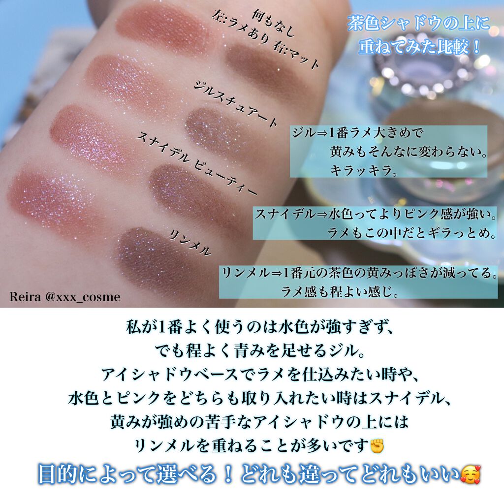 プリズム パウダーアイカラー/リンメル ロンドン/単色アイシャドウを使ったクチコミ（3枚目）