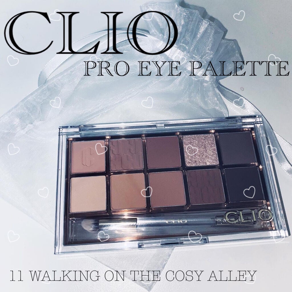プロ アイ パレット/CLIO/アイシャドウパレットを使ったクチコミ(1枚目)