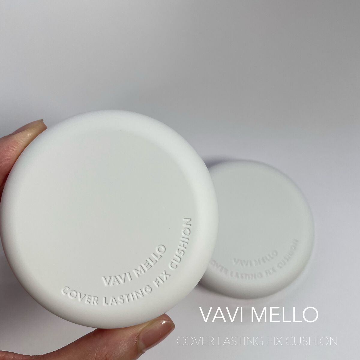 カバーラスティングフィックスクッション/VAVI MELLO/クッションファンデーションを使ったクチコミ(8枚目)