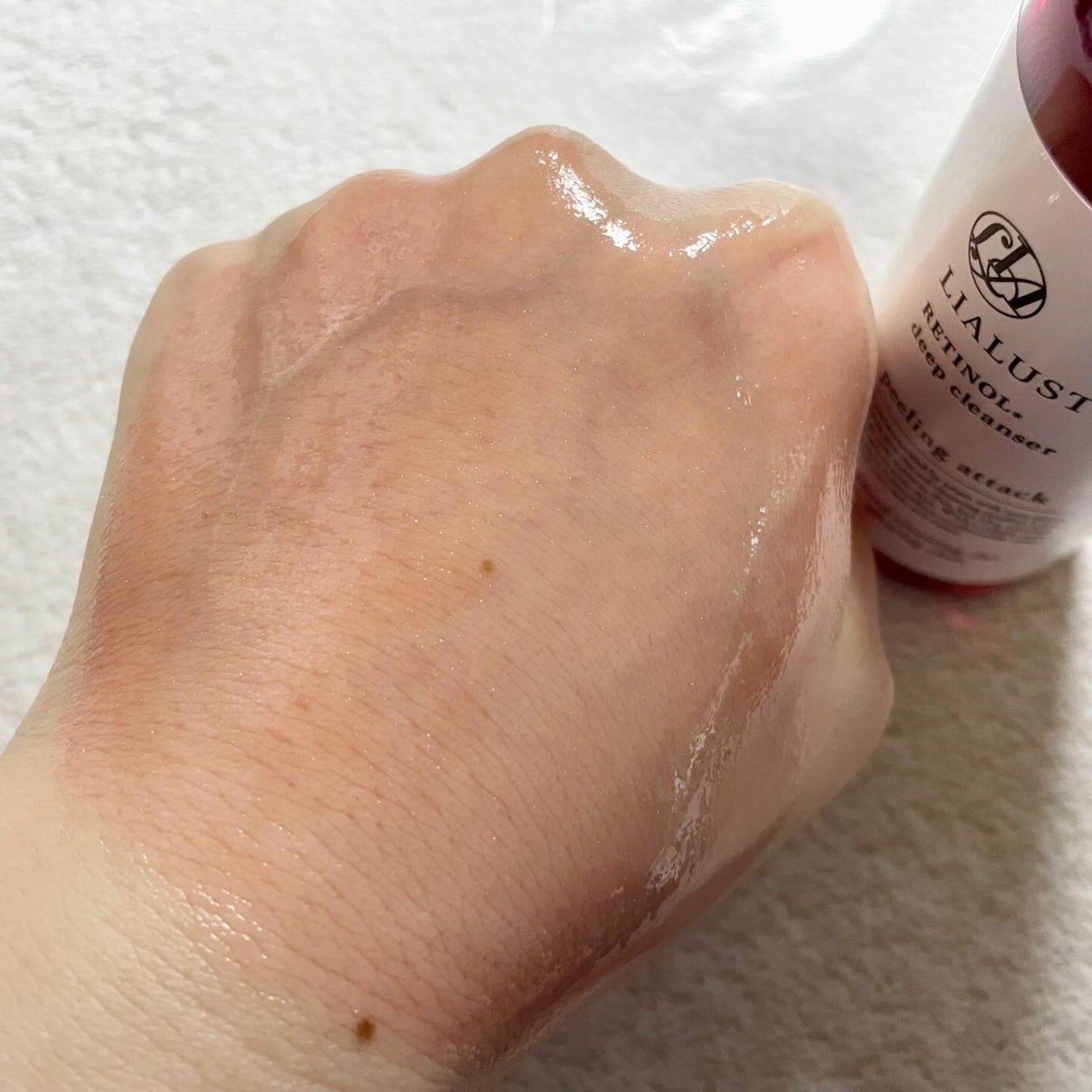 レチノールディープクレンザー/LIALUSTER/その他洗顔料を使ったクチコミ(3枚目)