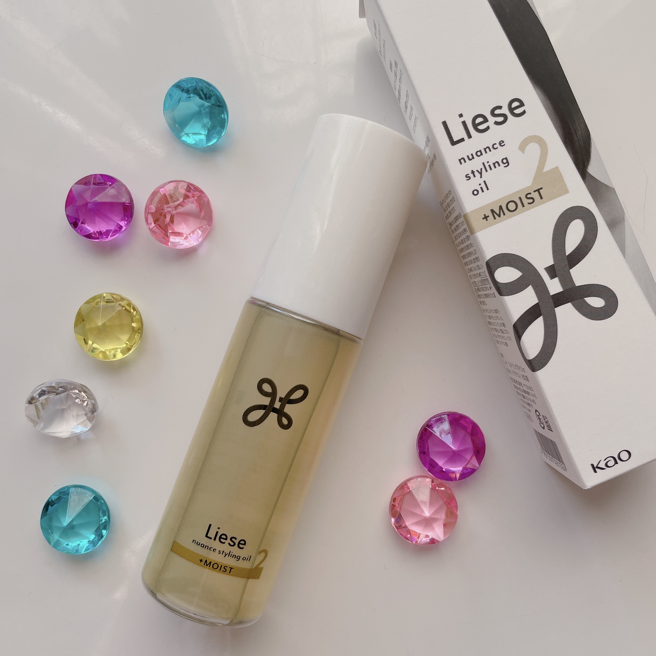 ニュアンススタイリングオイル ＋モイスト/リーゼ/ヘアオイルを使ったクチコミ（3枚目）