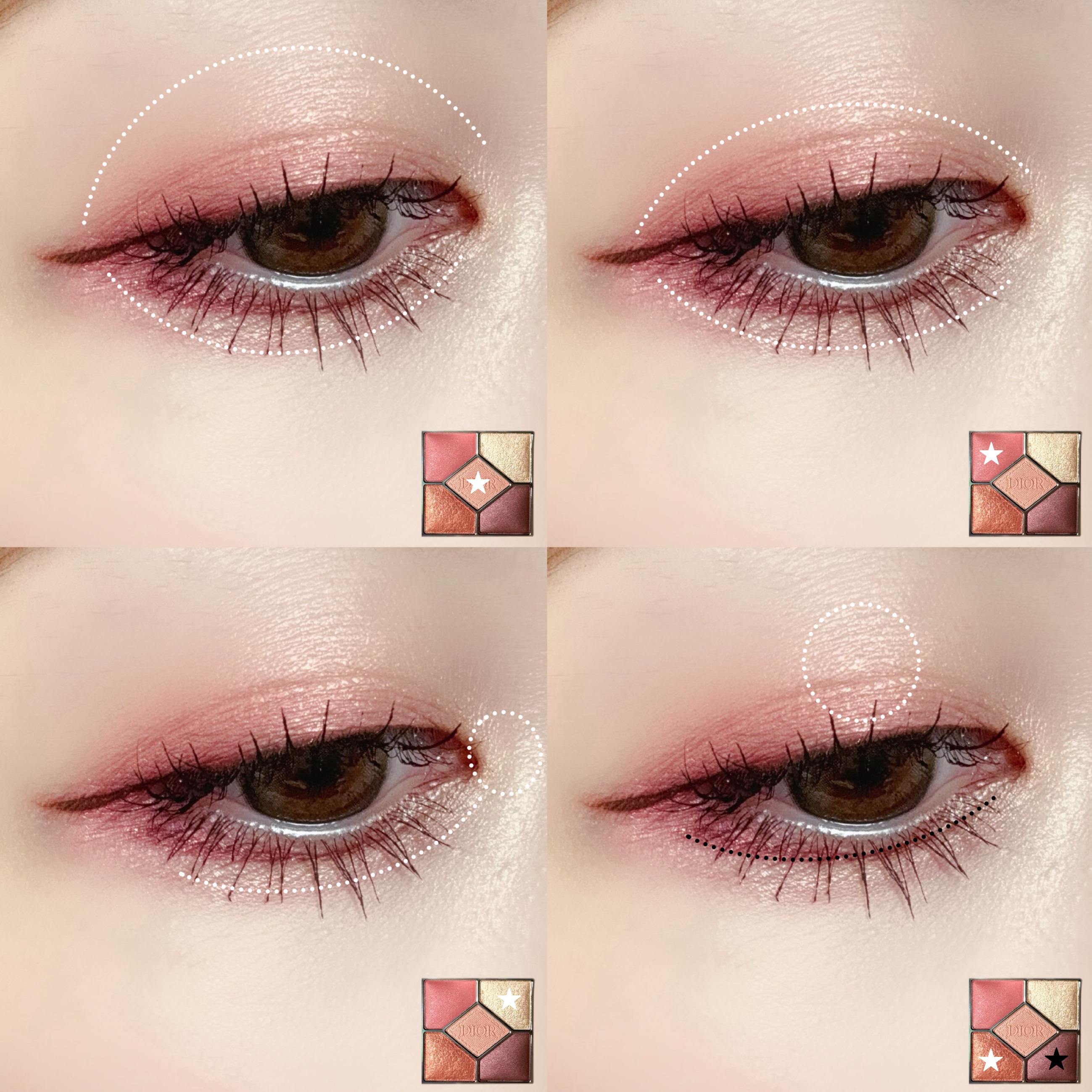 【新品】DIOR ディオール　サンククルール　アイシャドウ　833 Dior 2024 展開店舗限定色】ディオールショウ サンククルール