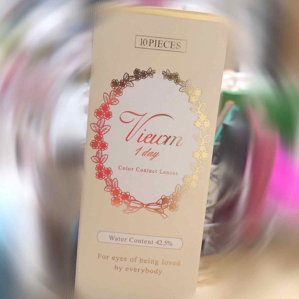 ビュームワンデー/ビューム/ワンデー（１DAY）カラコンを使ったクチコミ（2枚目）