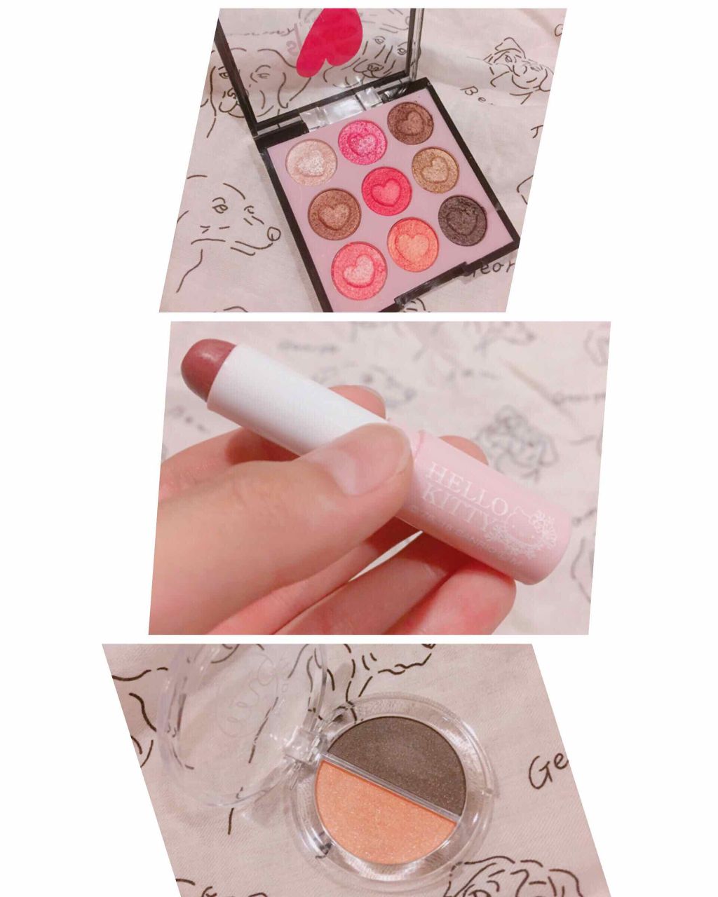 Blooming Kitty リップスティック/DAISO/口紅を使ったクチコミ(3枚目)