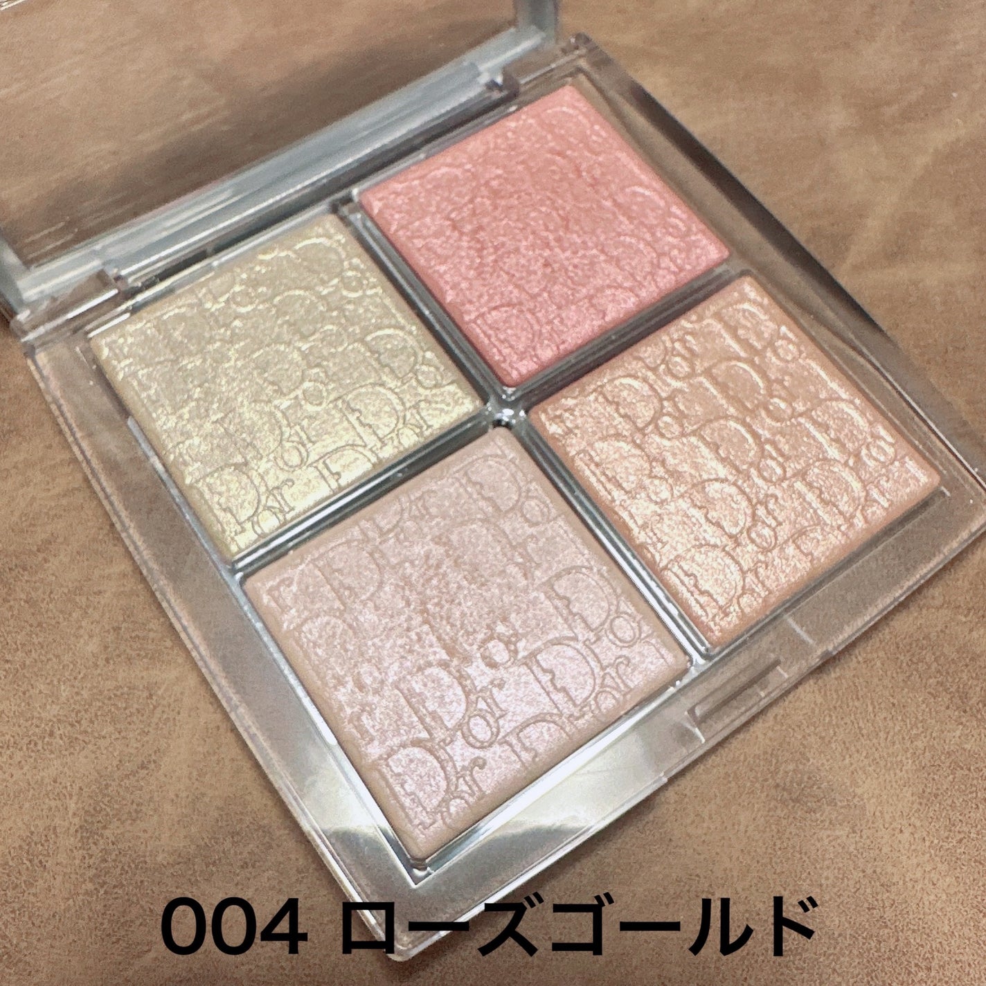 ディオール バックステージ フェイス グロウ パレット/Dior/ハイライトを使ったクチコミ(3枚目)