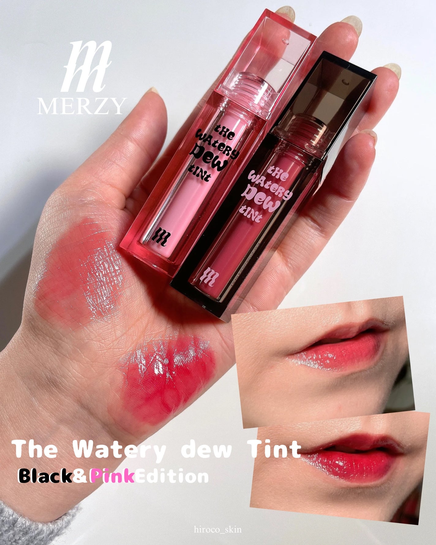 ザ ウォータリーデューティント/MERZY/リップティントを使ったクチコミ(1枚目)