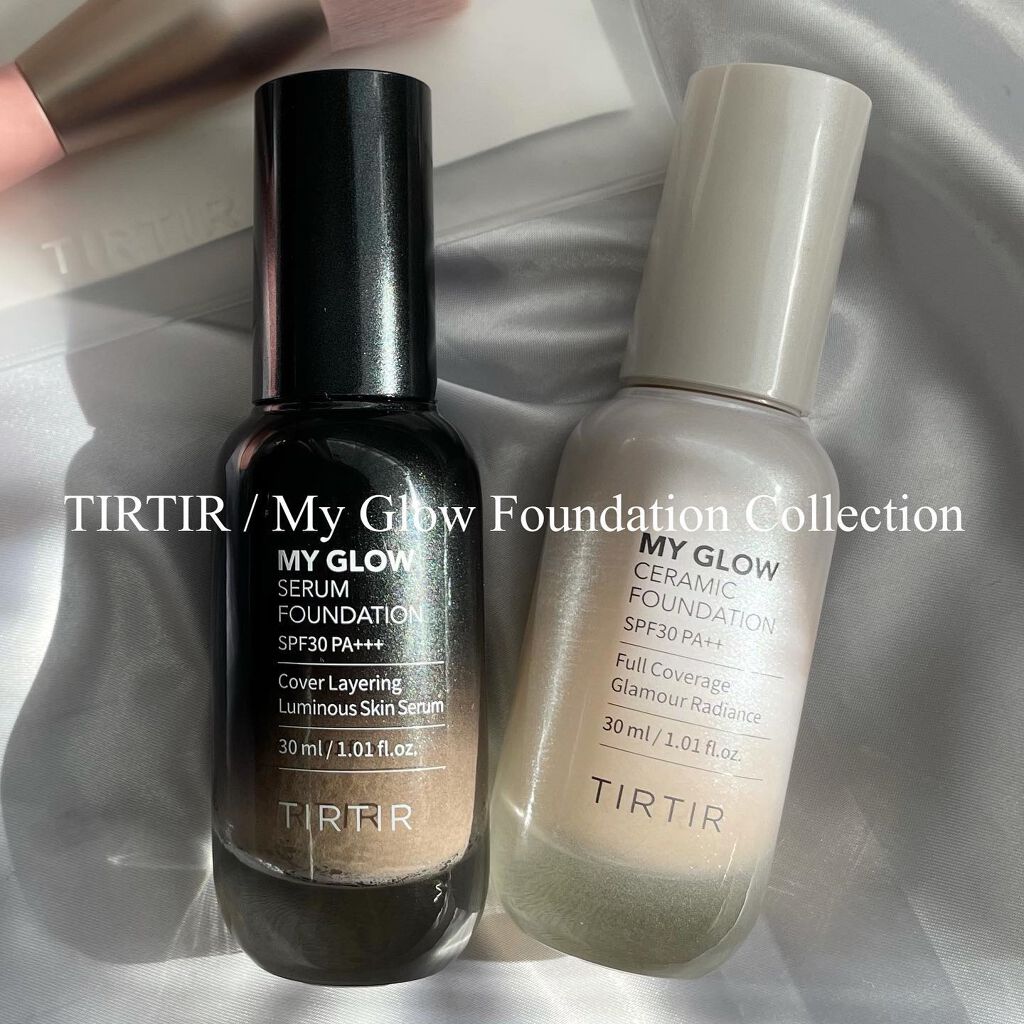 マイグロウセラミックファンデーション/TIRTIR(ティルティル)/リキッドファンデーションを使ったクチコミ（1枚目）