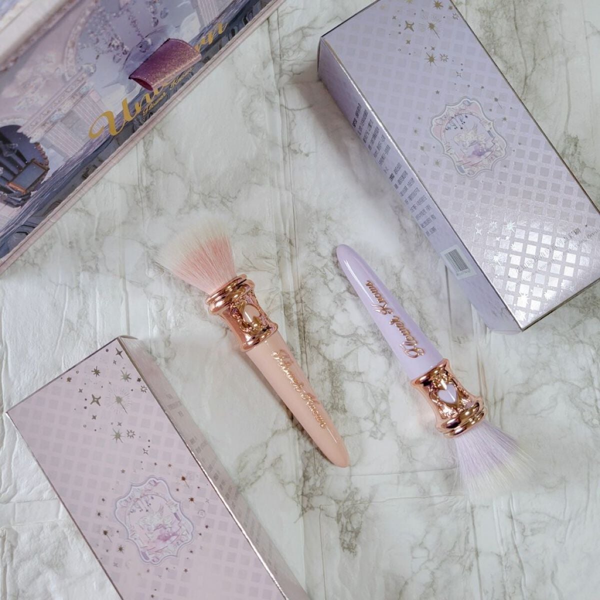 クリスタルユニコーンシリーズ チークブラッシュ/FlowerKnows/パウダーチークを使ったクチコミ(6枚目)